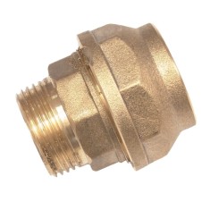 Mufa rapida din bronz, 1/2", Piulita + Fe