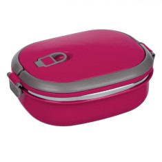 Caserolă Termică Alimente, Toast-Izotermice, Fucsia, Capacitate 0,7 L, Oțel Inoxidabil, Dimensiuni 20x15x8 cm