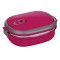 Caserolă Termică Alimente, Toast-Izotermice, Fucsia, Capacitate 0,7 L, Oțel Inoxidabil, Dimensiuni 20x15x8 cm