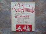 C. Millocker &ndash; Opereta &bdquo;Vice-Amiralul&rdquo; (Der Vice-Admiral)