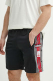 Adidas Originals pantaloni scurti barbati, culoarea negru, IM9446