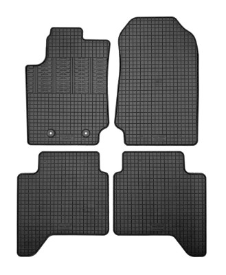 Set covorase auto din cauciuc Ford Ranger 2012-2022; Ranger Raptor 2019-, Negre AutoDrive ProParts foto