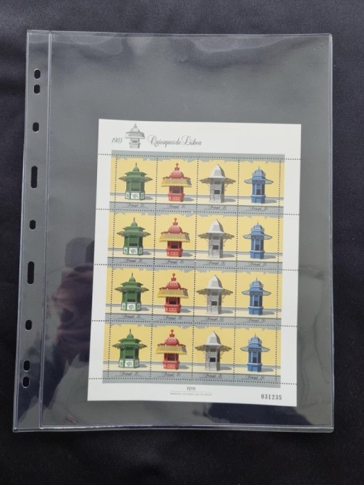 foi transparente LUX A4 pentru o bancnotă 1C - 216x306 mm, 5 buc &ndash; format GRANDE