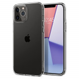 Cumpara ieftin Husa pentru iPhone 12 Pro Max, Spigen Liquid Crystal, Clear