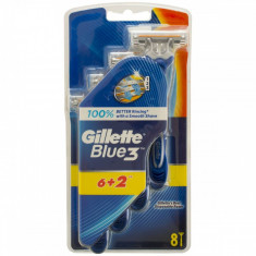 Aparat de ras Gillette Blue3 6+2 gratis foto