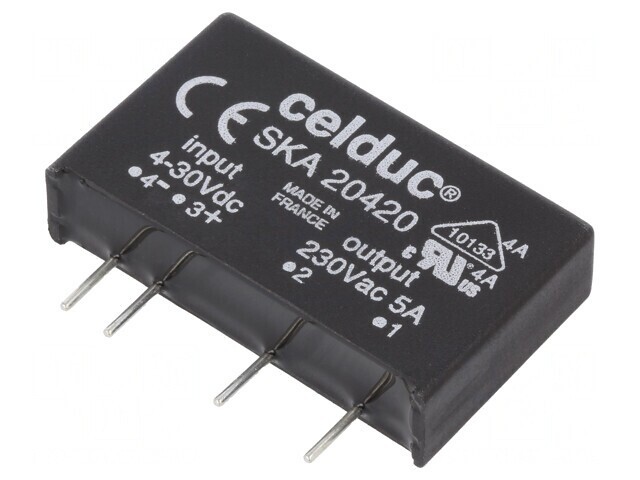 Releu Semiconductor SPST-NO 4-30VDC 5A 12-275VAC