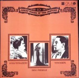 Disc vinil, LP. GREAT VOICES OF THE CENTURI: LUISA TETRAZZINI, ROSA PONSELLE, TITO SCHIPA. SETBOX 3 DISCURI-269921, OPUS
