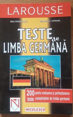 Teste de limba germana -Wolfram Klatt, Jean Vernon foto