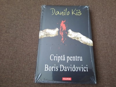 DANILO KIS - CRIPTA PENTRU BORIS DAVIDOVICI IN TIPLA foto