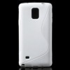 Husa Silicon S-Line Albă pentru Samsung Galaxy Core I8260 - Protecție Premium
