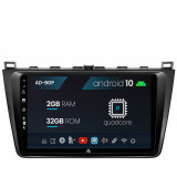 Navigatie Mazda 6 (2008-2013), Android 10, P-Quadcore 2GB RAM + 32GB ROM, 9 Inch - AD-BGP9002+AD-BGRKIT328