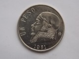 UN PESO 1981 MEXIC