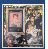 PC243 - REPUBLICA CENTRAFRICANA 2011 PICTURA RENOIR, serie MNH, 12v