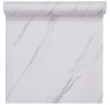 Set 3 Folii Autocolante Marmura Alba 60x200 cm, Autoadezive, Rezistente la Apa, Mobila, Rola 3.6mp