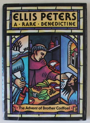 A RARE BENEDICTINE by ELLIS PETERS , THE ADVENT OF BROTHER CADFAEL , 1989 foto
