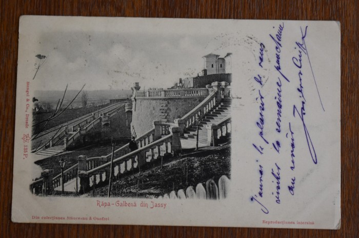CP Iasi clasica Jasi Jassy 1904 Rapa Galbena