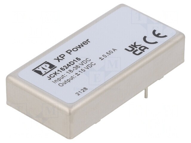 Convertor DC/DC 15W 18-36V la 15V/-15V JCK1524D15