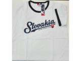 Echipa națională de hochei tricou de bărbați Slovakia Ice Hockey Team White - XL