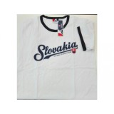 Echipa națională de hochei tricou de bărbați Slovakia Ice Hockey Team White - XL