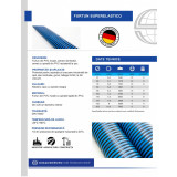 Furtun absorbtie si evacuare,PVC pentru vidanja,industrial,Made in Germany,125mm