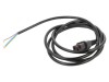 Cablu IEC C13 mamă 2m cu blocare IEC LOCK negru 10A
