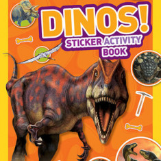 Dinos Sticker Activity Book [With Sticker(s)]