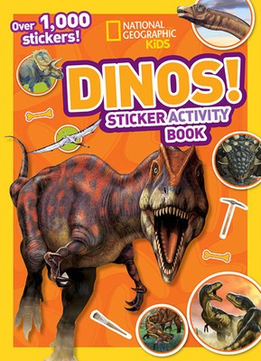 Dinos Sticker Activity Book [With Sticker(s)] foto