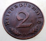 2.968 GERMANIA 2 REICHSPFENNIG 1937 D