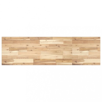 vidaXL Blat de baie netratat, 120x40x2 cm, lemn masiv de acacia 3279658 foto