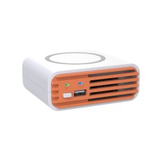 Purificator de Aer 3 in 1, Purifino?, Ionizator, Fara Filtru, Incarcare Wireless ?i prin Cablu USB pentru Dispozitive, Inlatura mirosurile neplacute s foto