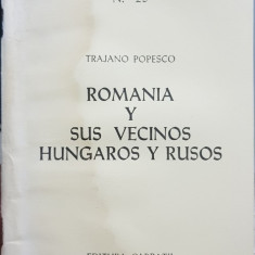 COLECTIA CARPATII NR 25 ROMANIA Y SUS VECINOS HUNGAROS Y RUSOS MADRID 1977 60PAG