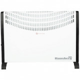 Convector electric podea/perete Hausberg HB 8191, 2000 W, 3 nivele de putere, termostat reglabil