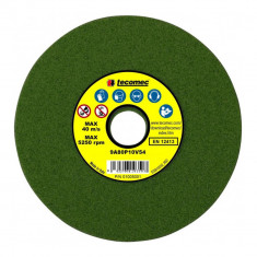 Disc abraziv pentru ascutit lant drujba Tecomec 145 x 22.2 x 3.2 mm, Verde foto