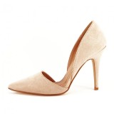 PANTOFI NUDE DECUPATI ANTONIA 04, 36 - 41, Bej