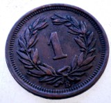 1.321 ELVETIA 1 RAPPEN 1941 B, Europa, Bronz