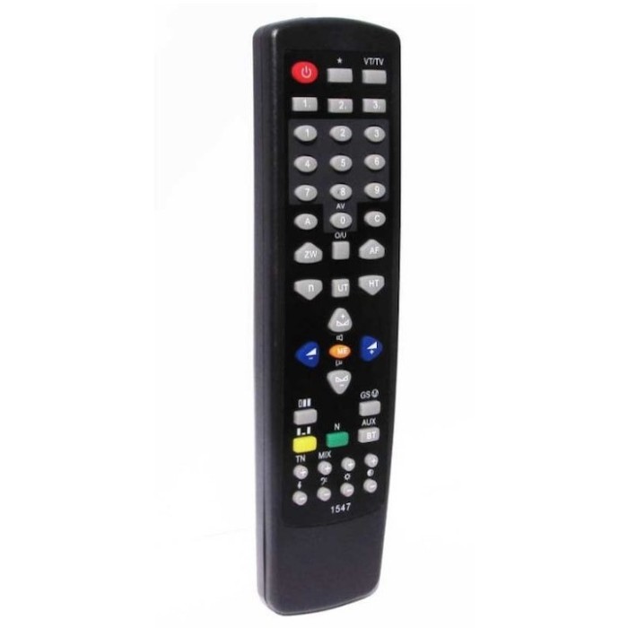 Telecomanda, universala, dinstanta de lucuru 10m, culoare , negru ,1547