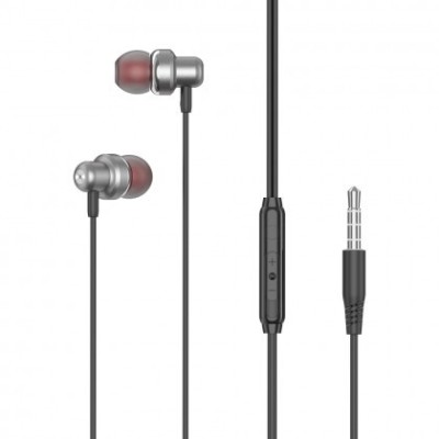 CASTI AUDIO HANDSFREE STEREO XO-EP38, JACK 3,5MM, GRI BLISTER foto