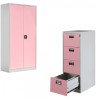 SET: FISET METALIC + CLASIFICATOR METALIC ASAMBLAT usi/sertare roz, PLUS