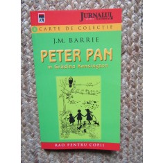 Peter Pan in Gradina Kensington, J.M. Barrie, Editura Rao, Poveste copii, Aventura, Coperta Brosata, Limba Romana