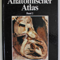 ANATOMISCHER ATLAS IN 2 BANDEN , BAND 2 von JANOS VAJDA , 1989 , TEXT IN LIMBA LATINA