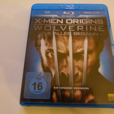 x-men origins , dvd+blu-ray