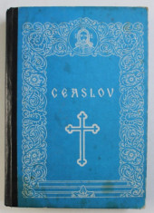 CEASLOV , TIPARIT CU APROBAREA SFANTULUI SINOD SI CU BINECUVANTAREA PREA FERICITULUI JUSTINIAN ED. a - II - a , 1993 foto