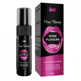 Spray pentru sex oral, INTT Deep Throat - More Pleasure, aroma menta, 12 ml