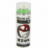 Spray vopsea cauciucata Kolor Dip Verde Fluorescent 400ml AutoDrive ProParts, Sumex