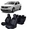 Set huse scaune dedicate DACIA LOGAN 2 (2012-2020) (BANCHETA FRACTIONATA)
