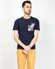 Tricou din bumbac cu maneca scurta si imprimeu 22NET29031 foto