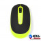 Mouse wireless USB 1000 dpi galben Ngs