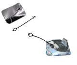 Ornament carlig de remorcare MERCEDES Clasa ML (W166), 11.2011-09.2015, fata, , cromat, fara modele AMG