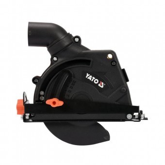 Sistem aspirare praf si aparatoare Yato 125 mm, pentru polizor unghiular foto