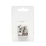 Set 25 mansoane pentru sertizare sarma si fir gard electric Breckner Germany